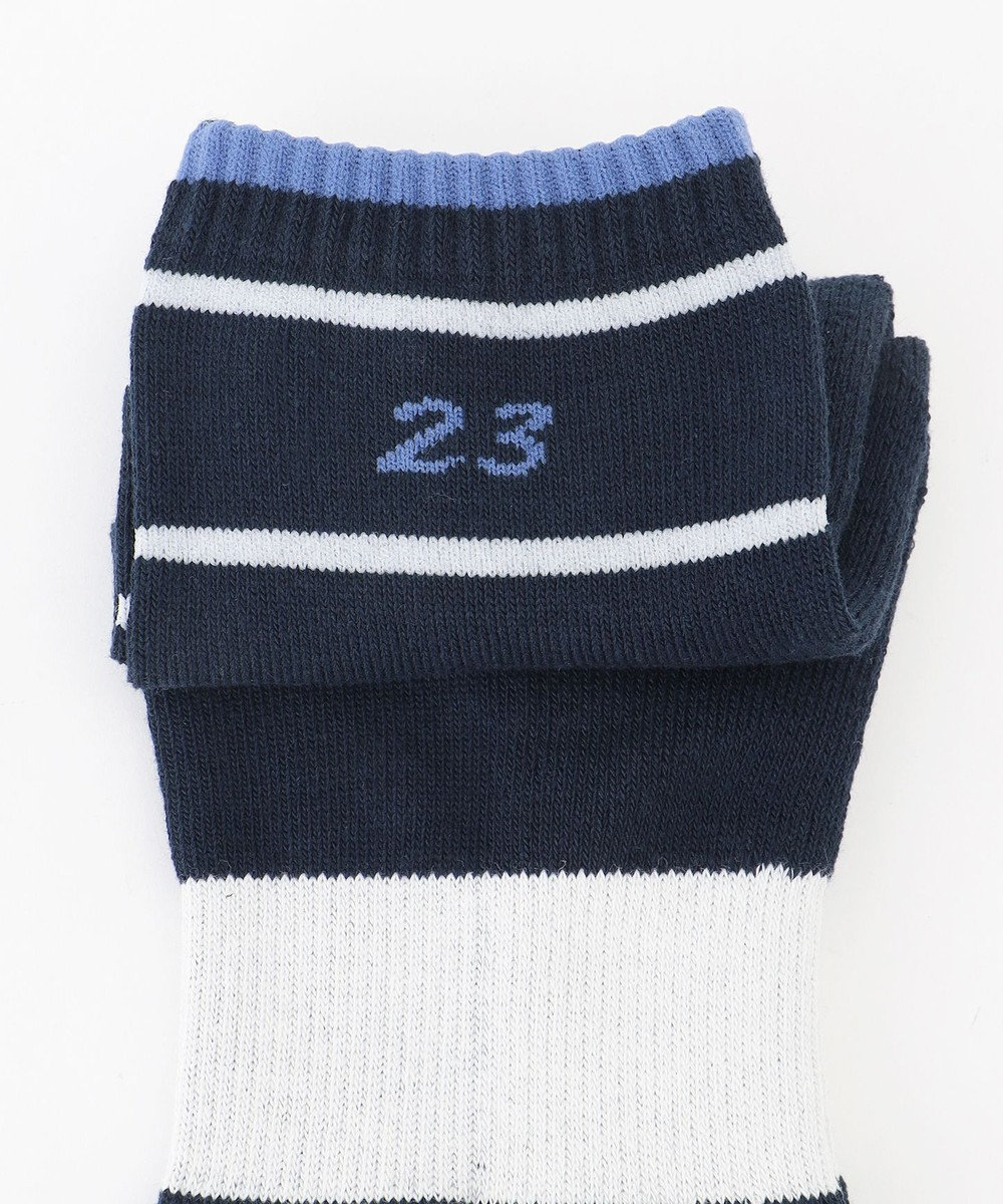 23区GOLF 【MEN】ラインショートソックス 
