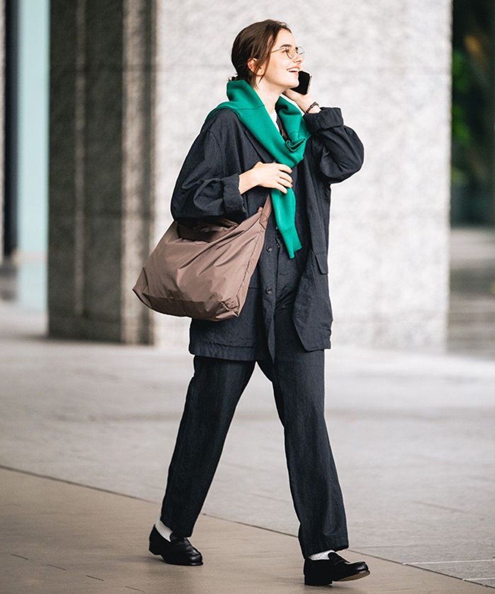 LeSportsac DELUXE ZIPTOP TOTE/ダークチョコレート 