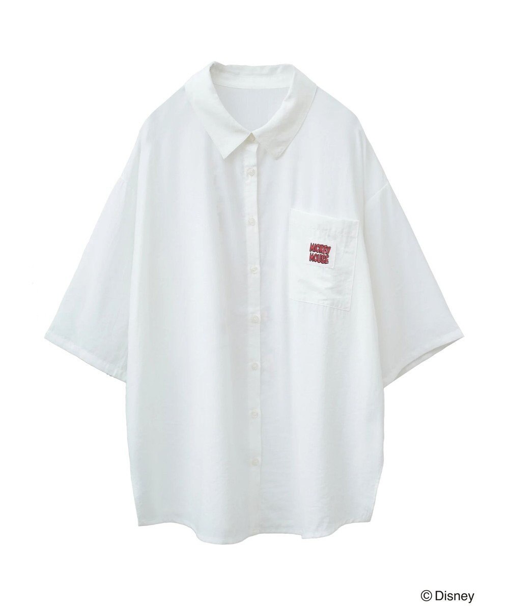 Green Parks ミッキーフレンド／体操プリント半袖シャツⅡ 
