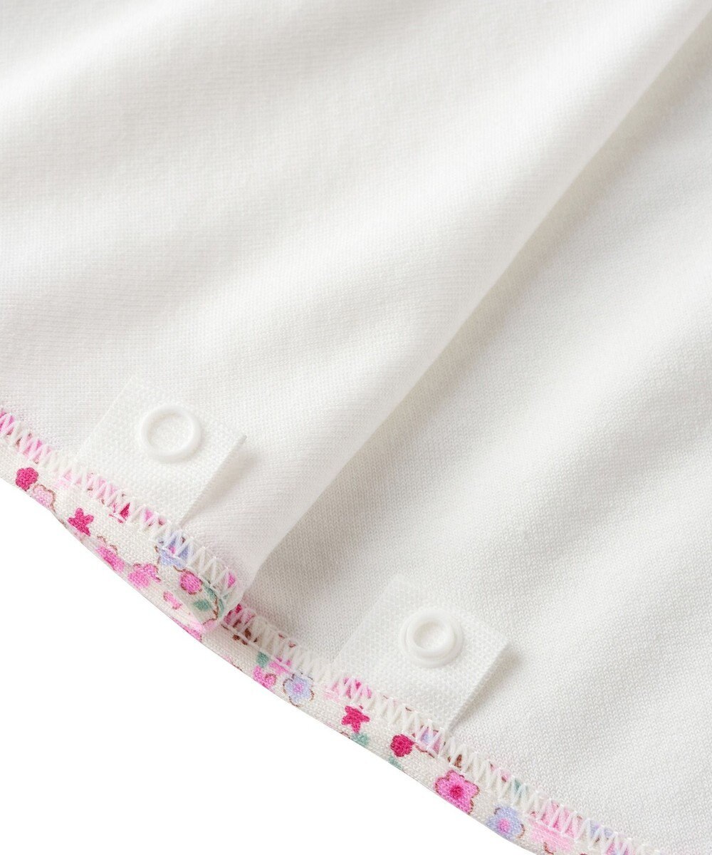 MIKI HOUSE HOT BISCUITS 【70-90cm】 パイル素材 おでかけポンチョ 