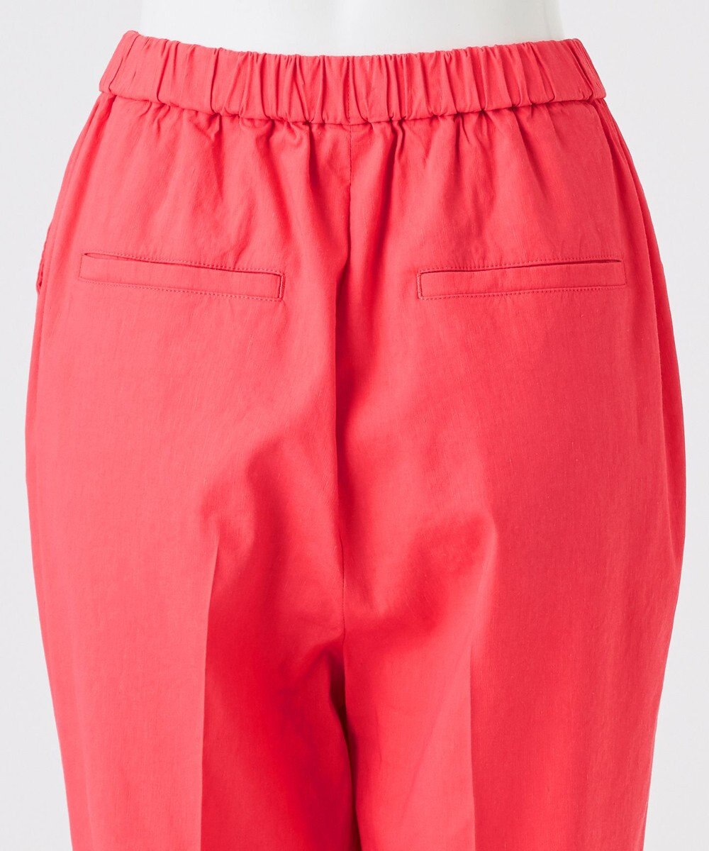 23区 【R(アール)】NALYA リネンストレッチ パンツ 