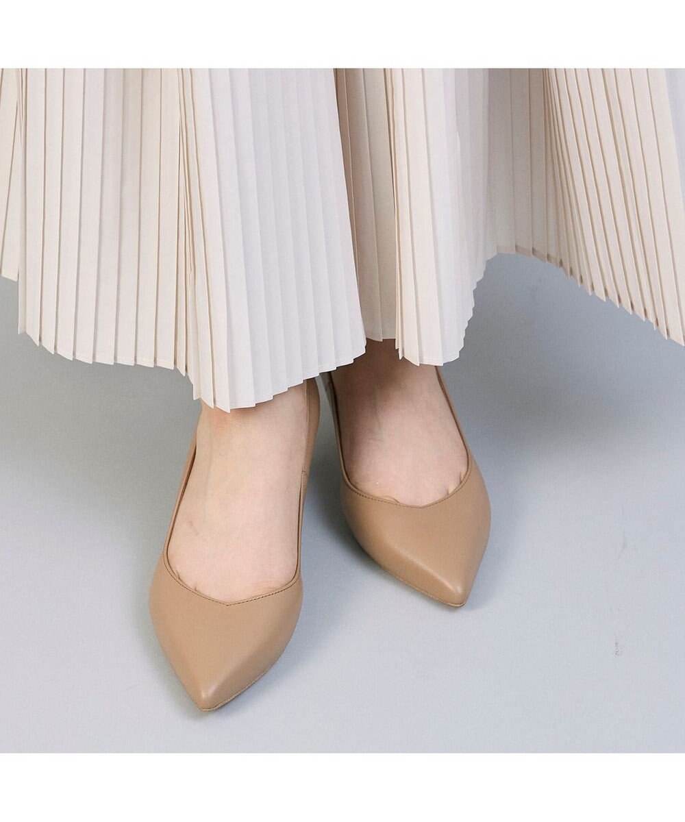 MODE ET JACOMO <MODE ET JACOMO>ポインテッドトゥプレーンパンプス 