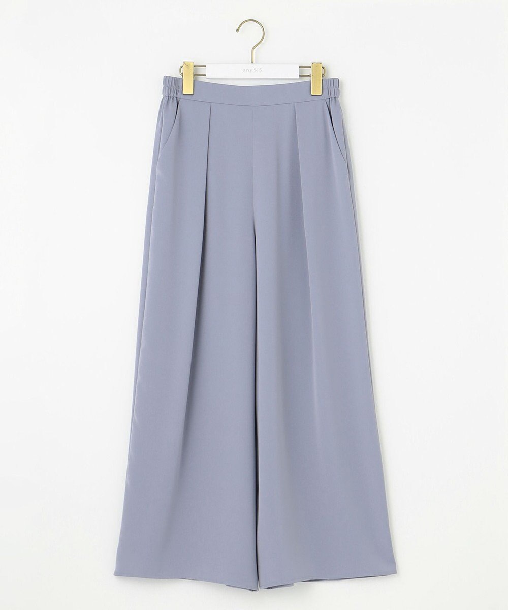 ANY SIS 【接触冷感・吸水速乾・UVカット】サラキレイ ワイドパンツ 