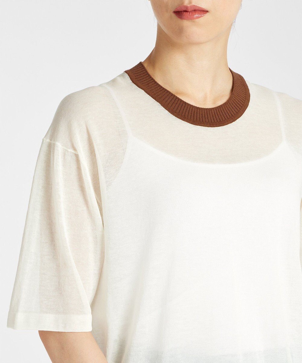 Paul Smith 【洗える】 シアー クルーネックニット 