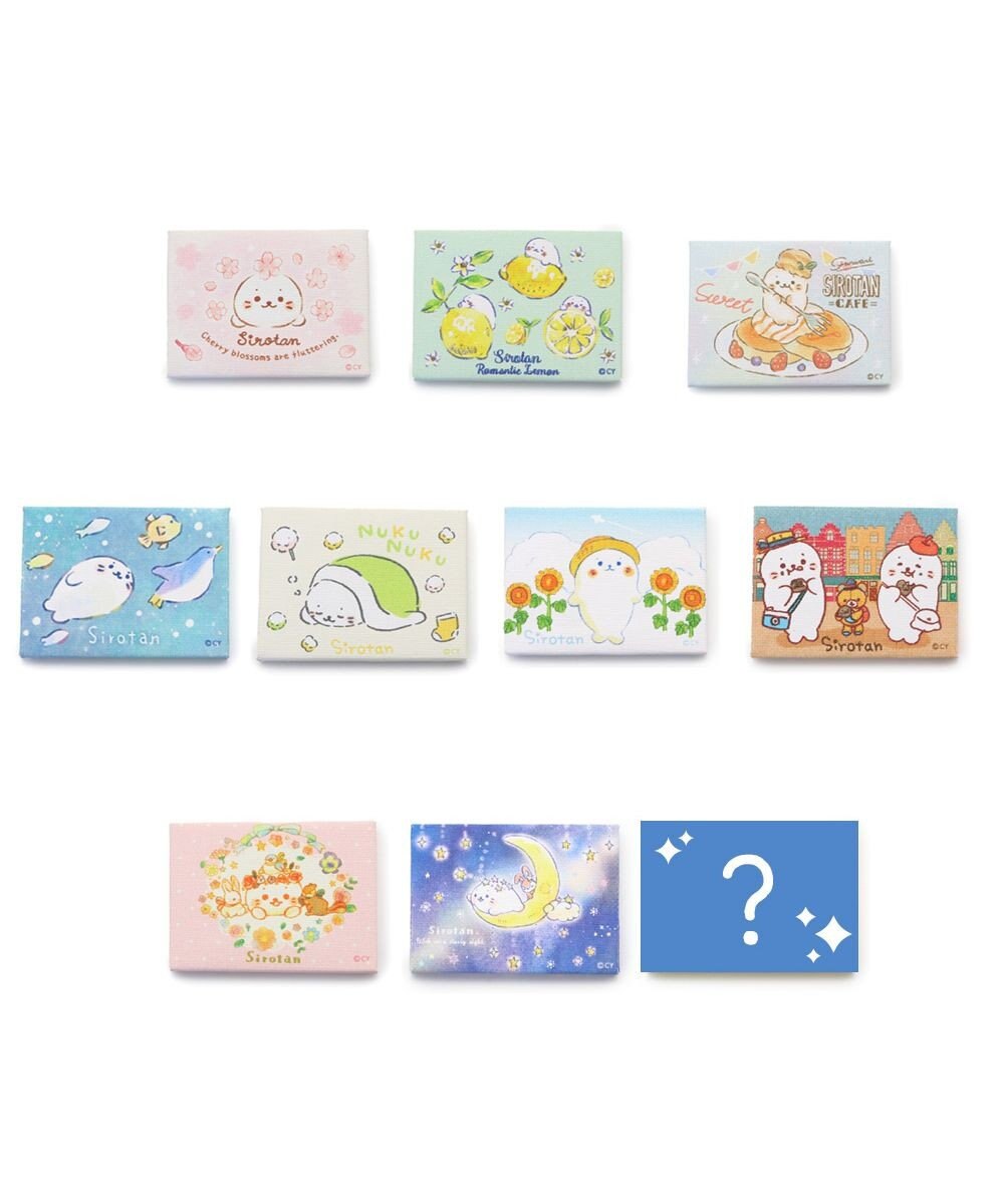 Mother garden しろたん ミニキャンバス コレクション第二弾　単品 