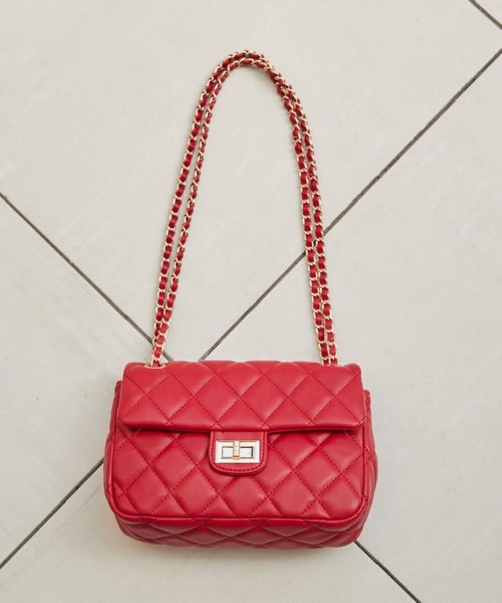 WEGO 【ANGIE VINTAGE】キルティングショルダーBAG 