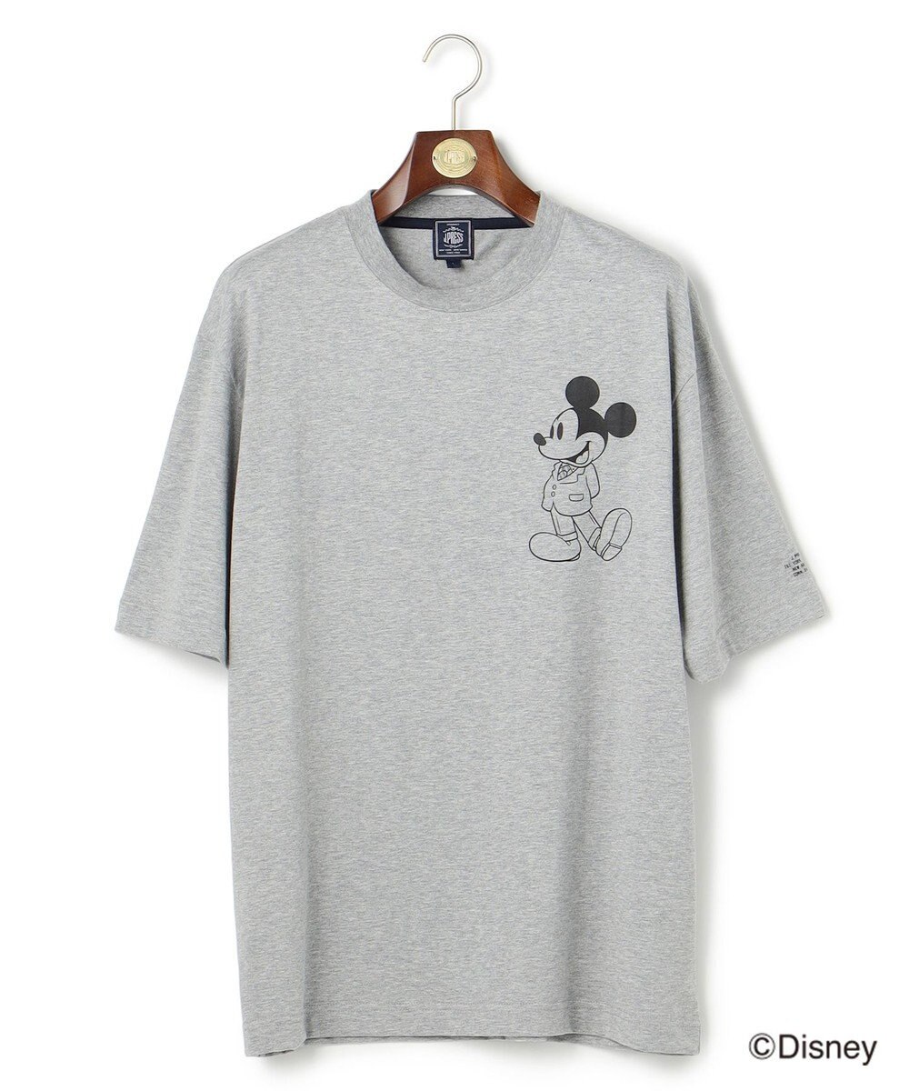 J.PRESS MEN 【DISNEY COLLECTION】【UNISEX】ワンポイント Tシャツ / ミッキ－マウス 