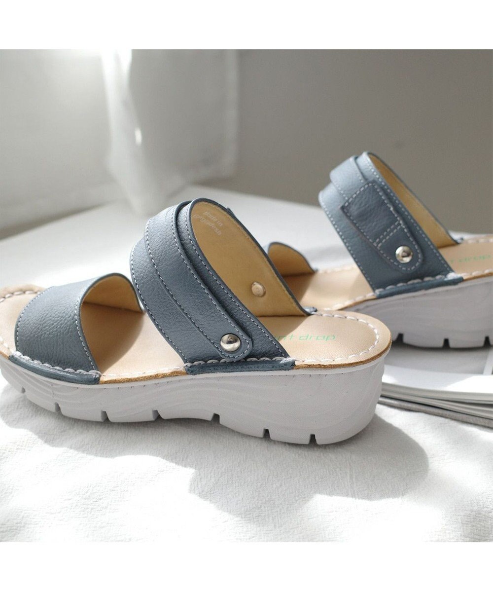 Pointer 本革 超軽量2WAY ツーバンドサンダル 