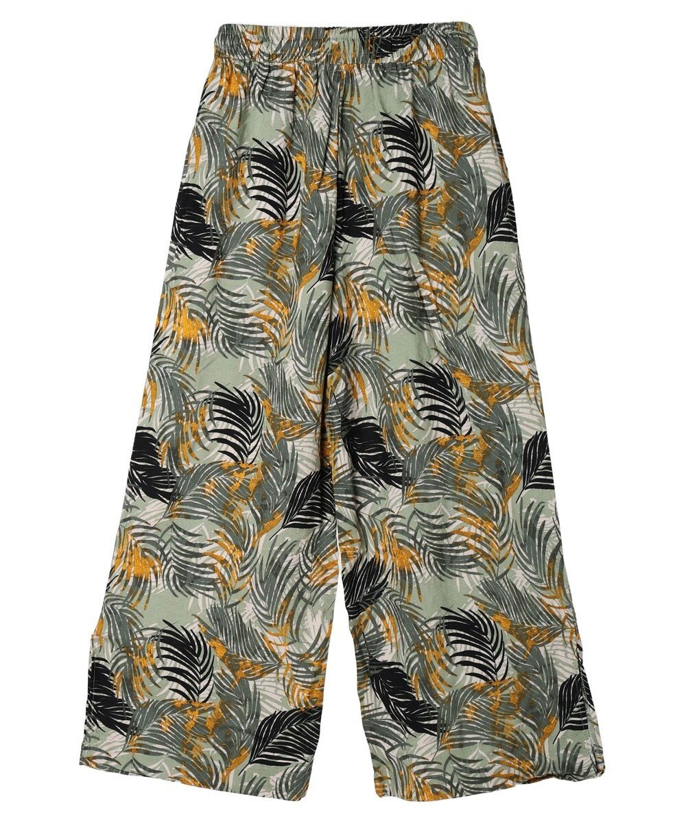 CRAFT STANDARD BOUTIQUE レーヨン柄プリントワイドパンツ 