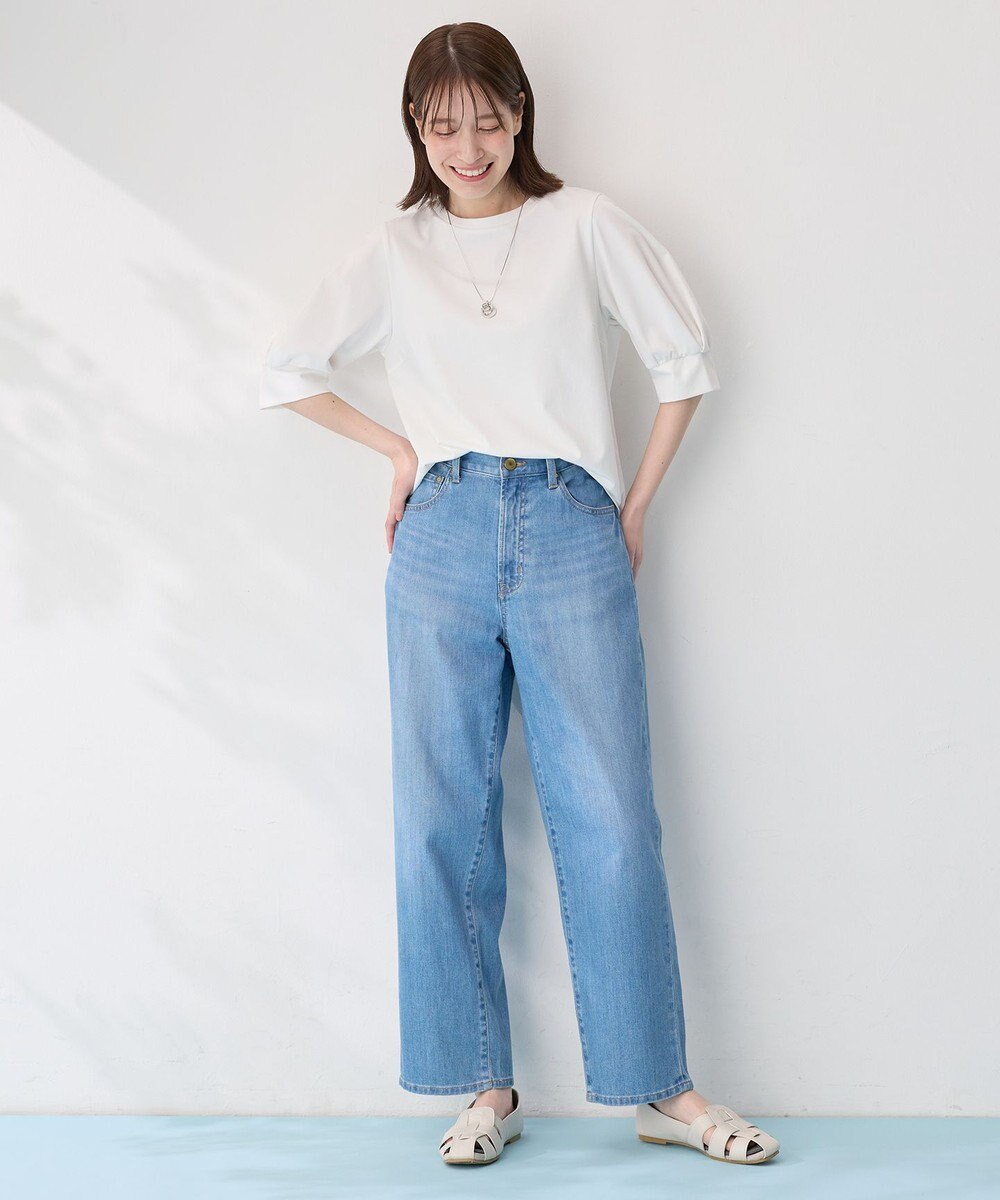 ANY L パフスリーブカットソー 