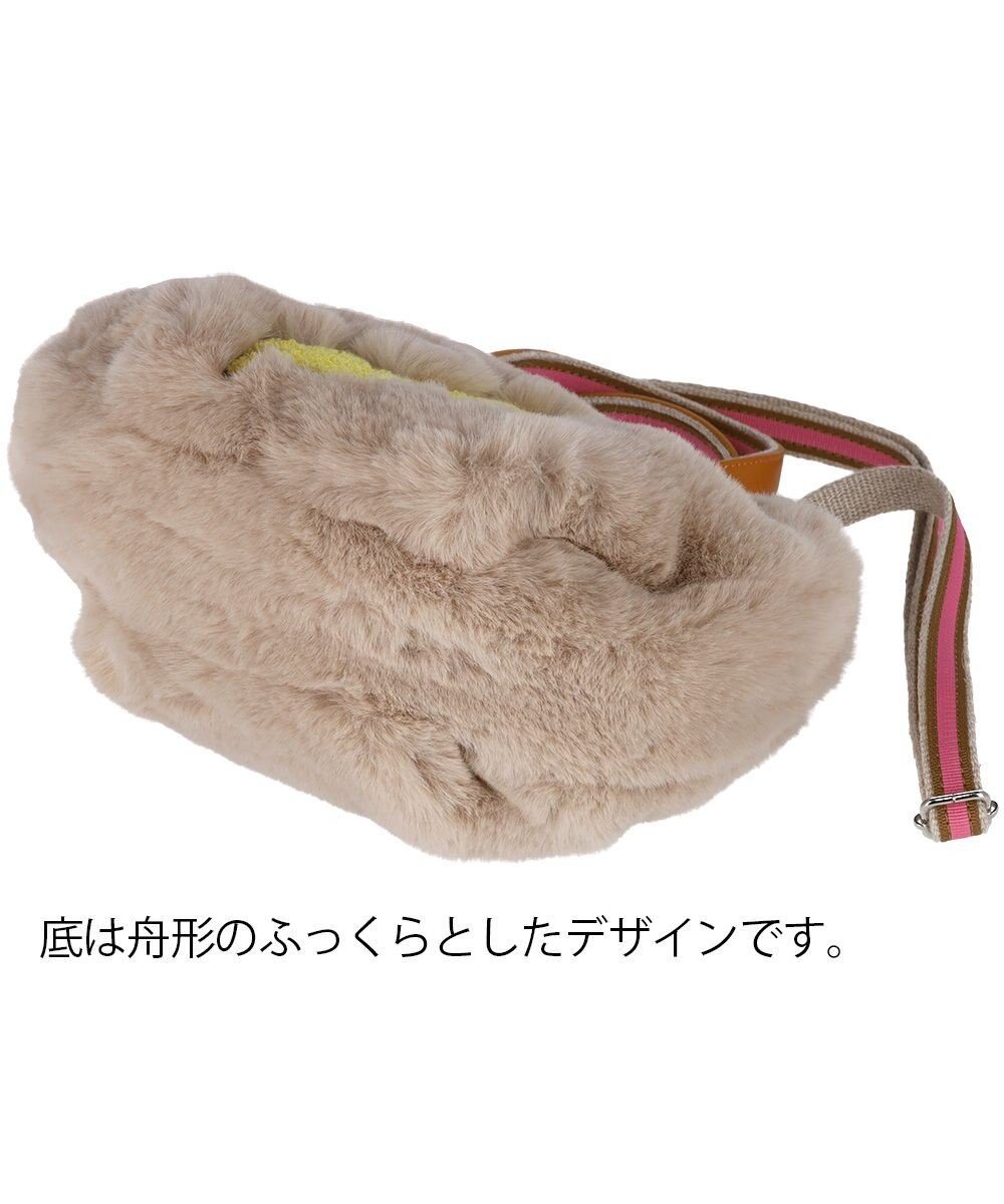 tsumori chisato CARRY キラネコファー ショルダーバッグ 手提げ 2way 