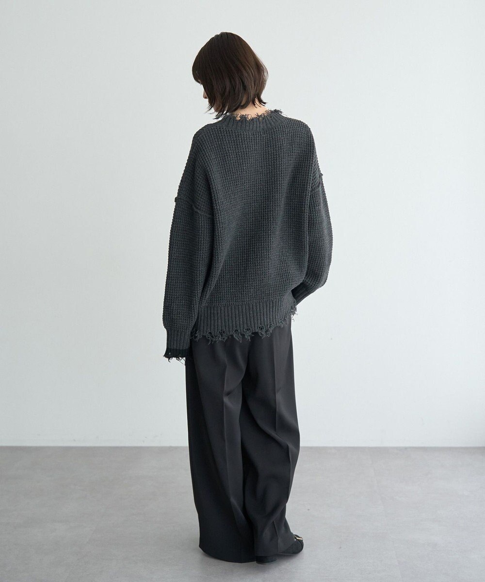 YECCA VECCA 金釦ワイドパンツ 