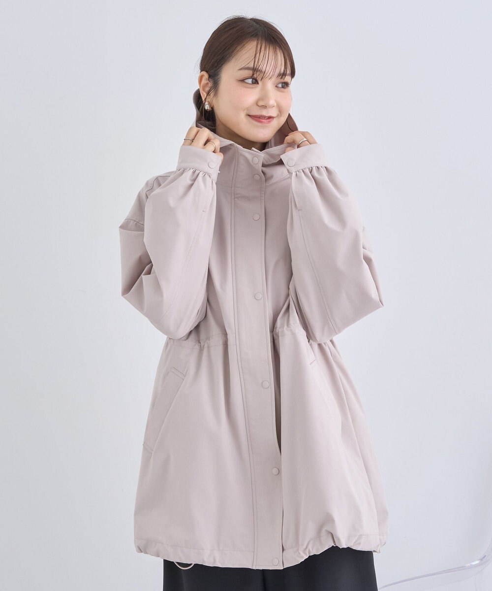 earth music&ecology ドロストミドル丈パーカー 