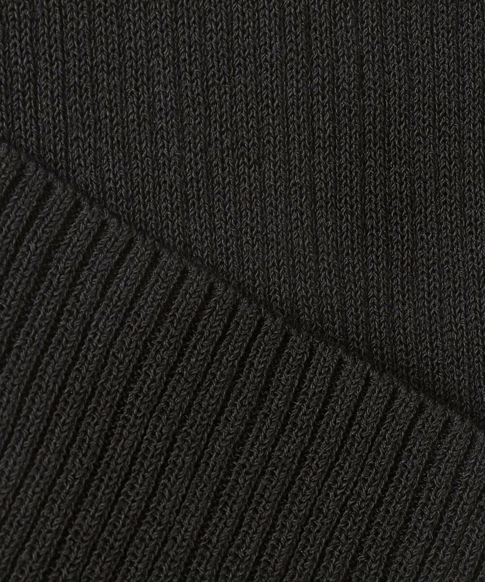 BEIGE， 【洗える・美人百花 4月号掲載】VINCA / パール付き半袖コットンリブニット 