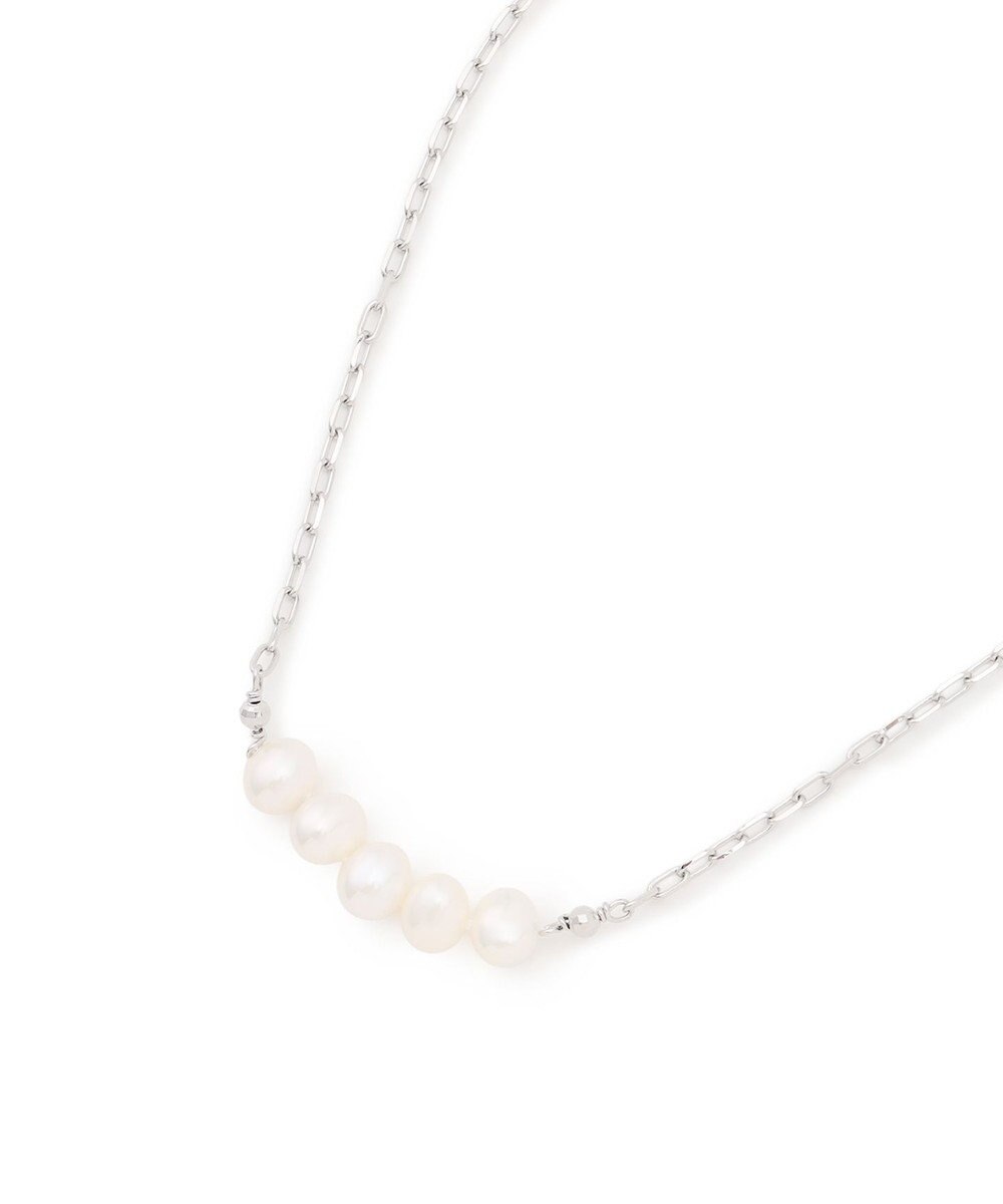 TOCCA LINE PEARL NECKLACE 淡水パールネックレス 