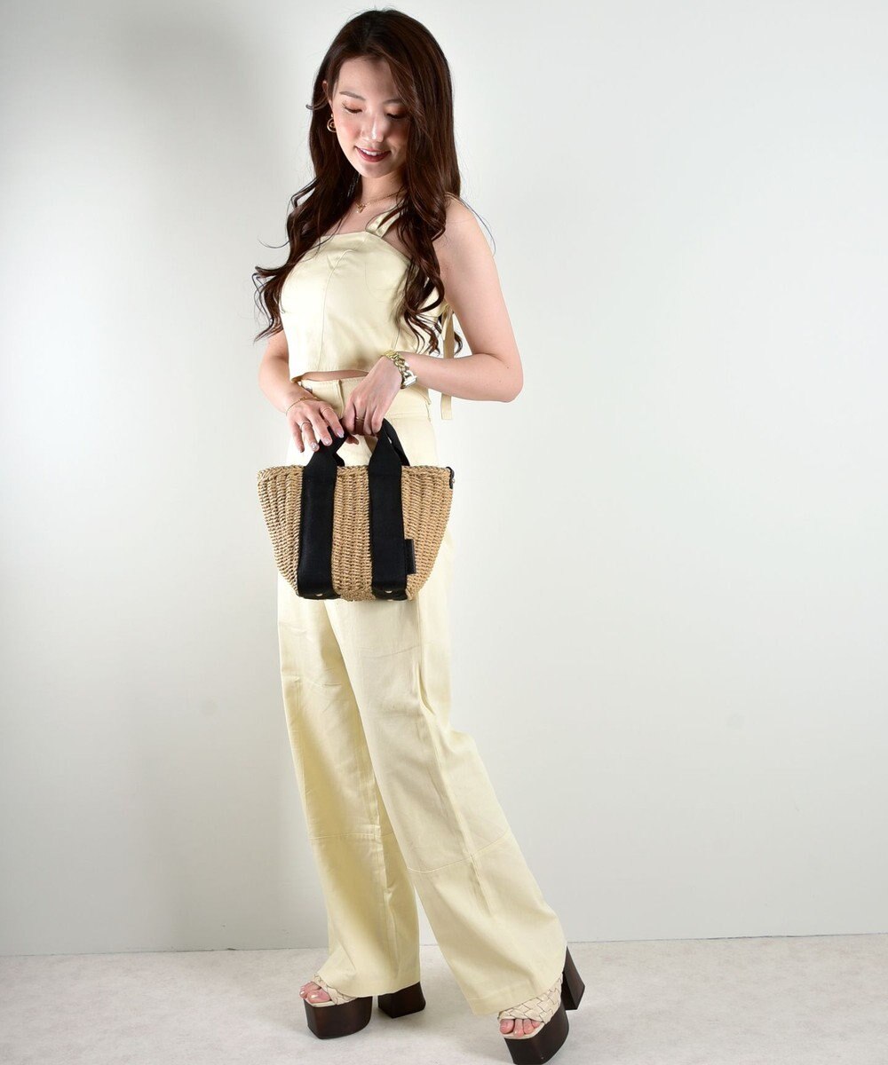 LA BAGAGERIE 【maison vert】【ペーパー素材使用】2WAYかごバッグ 