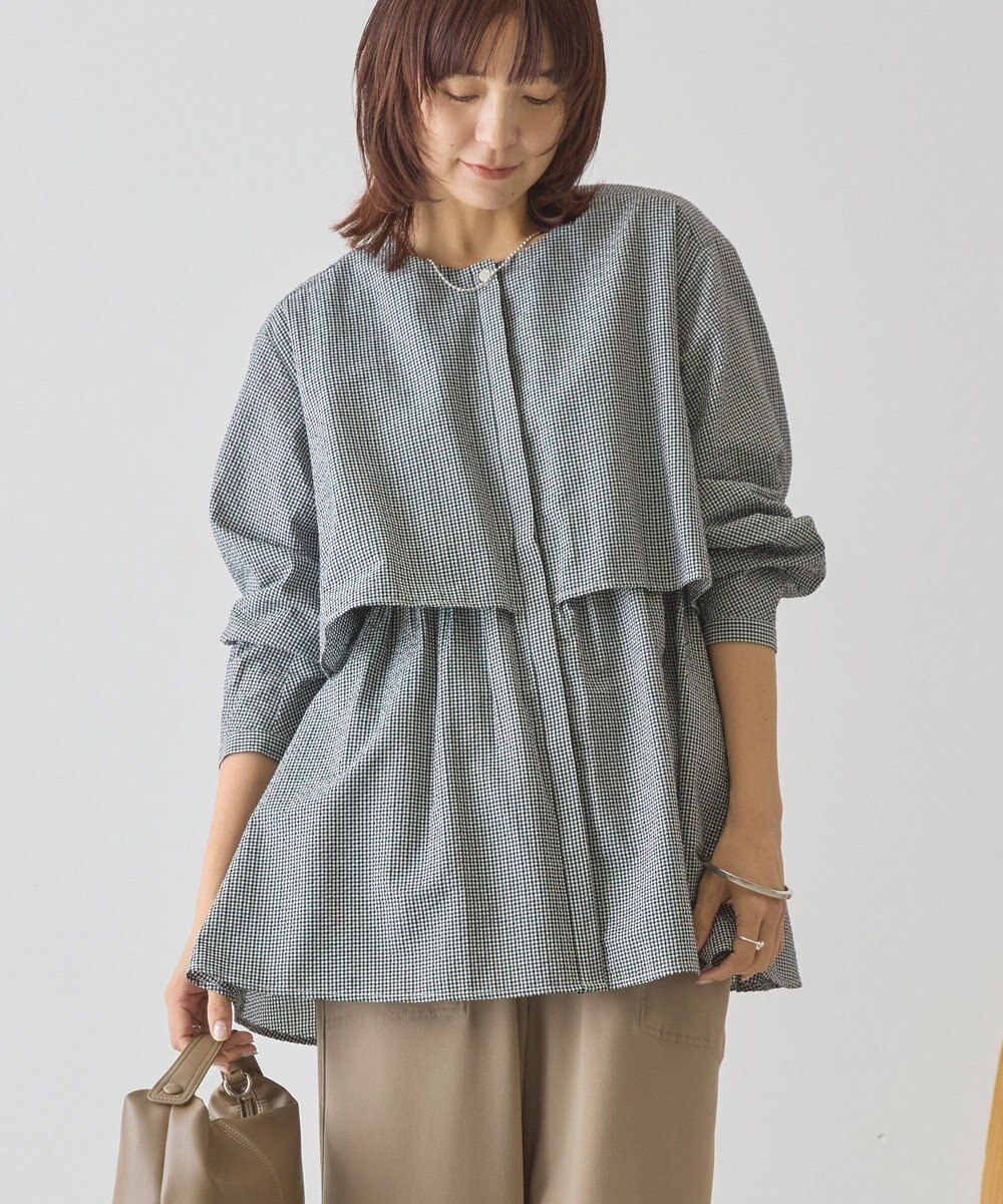 AMERICAN HOLIC サッカーティアードブラウス 