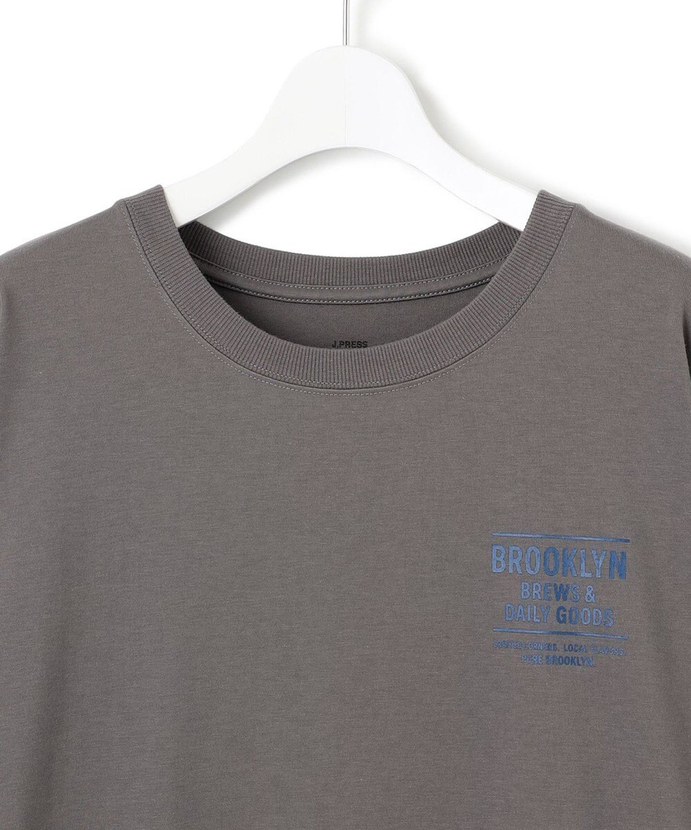 J.PRESS YORK STREET 【WOMEN】カフェロゴプリント ワンピース 