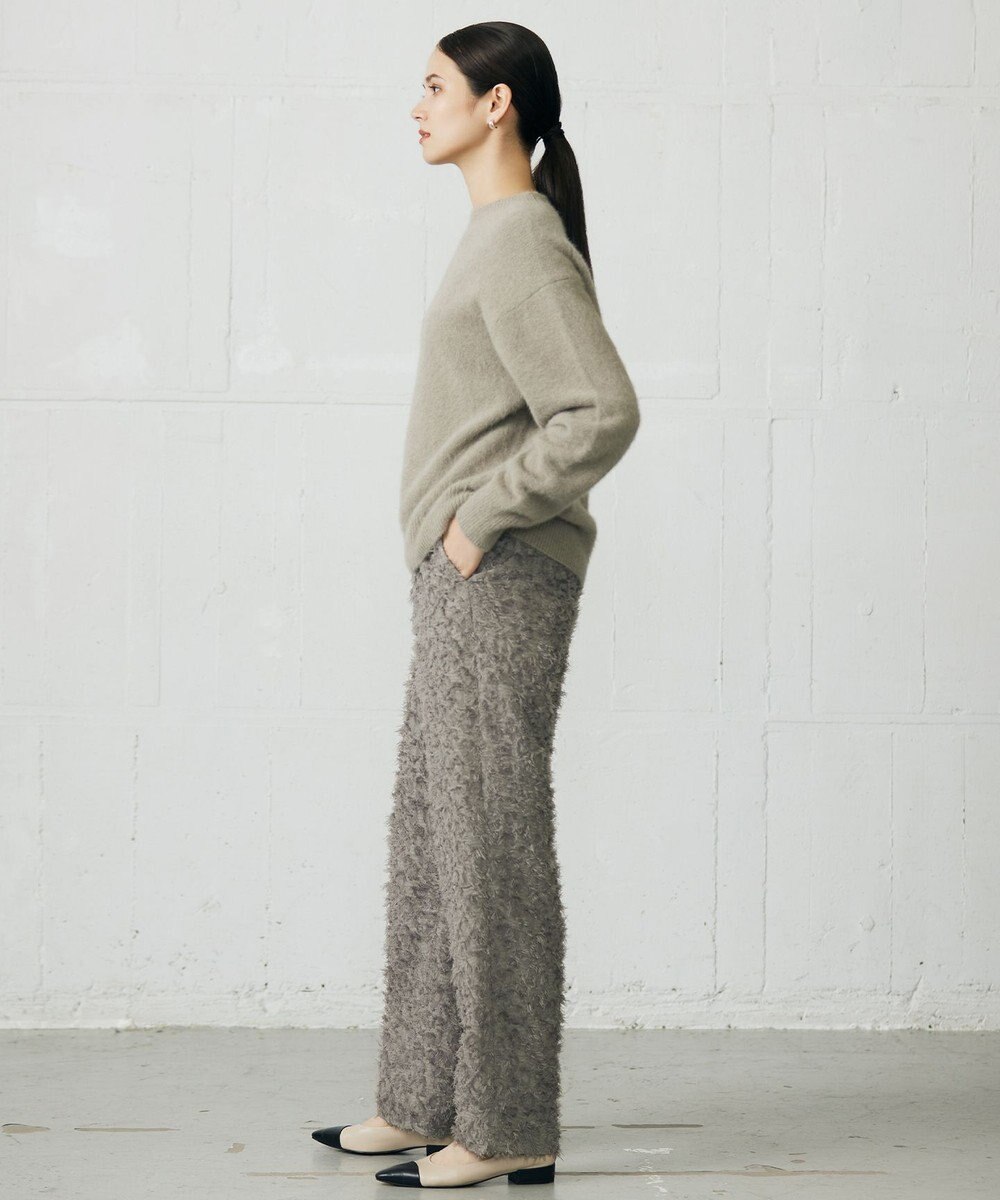 自由区 【SHIHOさん着用】カットジャカード パンツ 