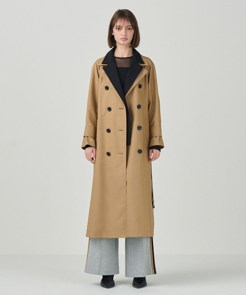 GRACE CONTINENTAL ジャケットレイヤードトレンチ 