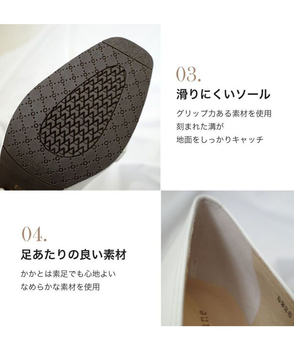 Pointer 日本製 ビット付きヒールアップローファー 