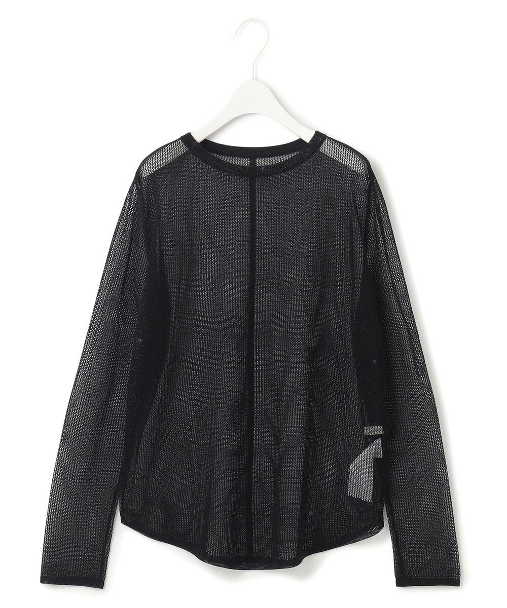 ICB 【洗える】 ドライメッシュ ニットトップス 