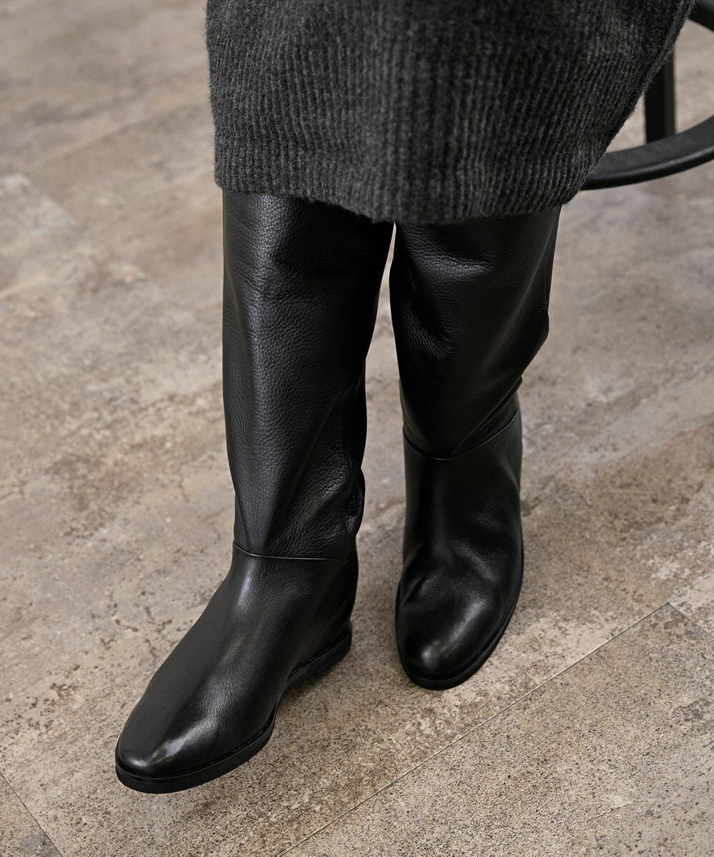 APOM インヒールロングブーツ40 