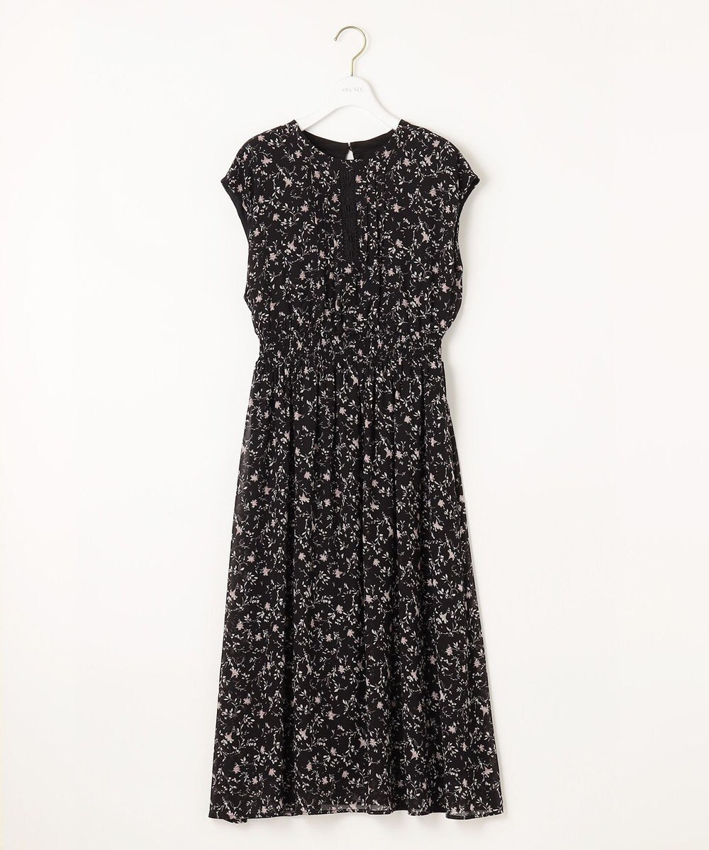 ANY SIS 【美人百花6月号掲載】フラワーブルームプリント ワンピース 