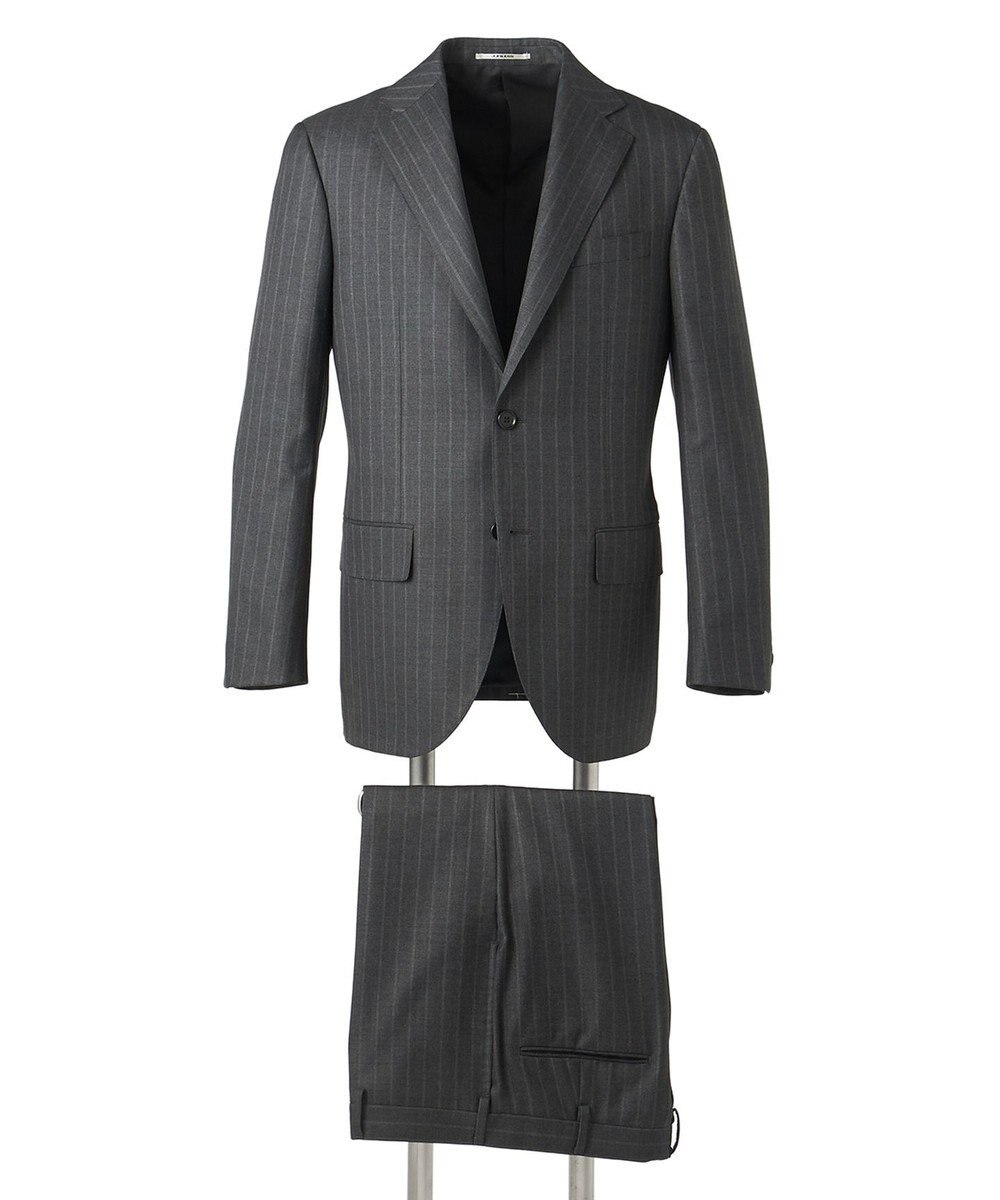 J.PRESS MEN 【WEB・一部店舗限定】インテリジェントストライプ スーツ / 総裏 