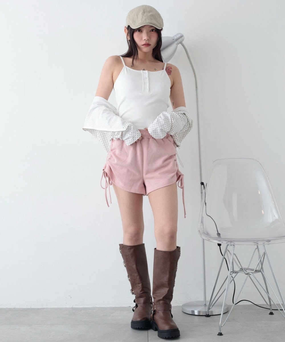 WEGO ヘンリーデザインカップインキャミ 
