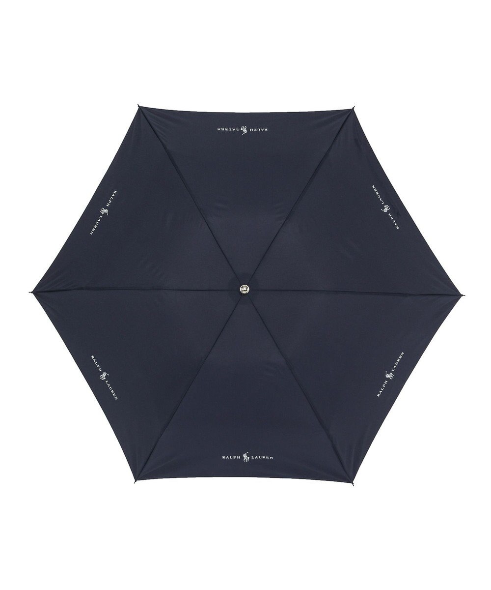 MOONBAT POLO RALPH LAUREN(ポロ ラルフローレン) 折りたたみ傘 無地×ロゴ／日本製 