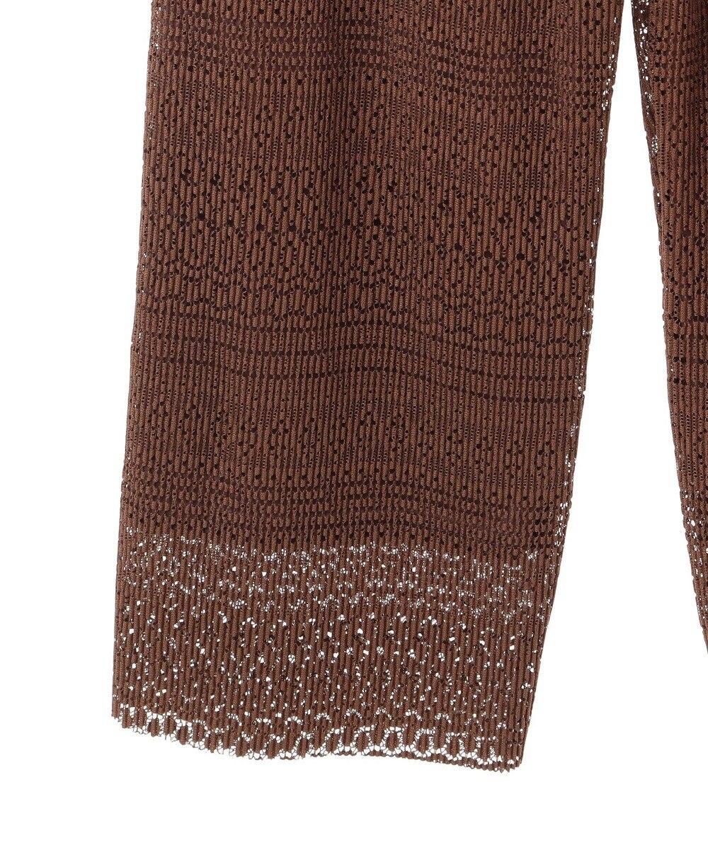 Green Parks レースプリーツパンツ 