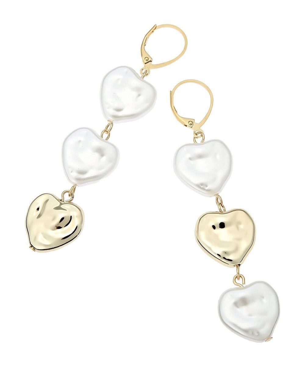 Green Parks ・ＨＡＬＦ　ＴＩＭＥ　トリプルハートピアス 