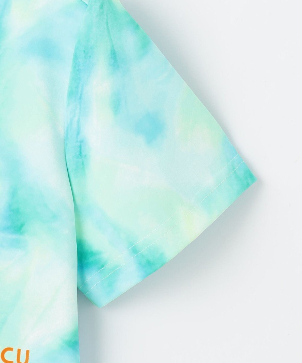 PW CIRCULUS 【吸水速乾  / UV遮蔽率99.5%  UVカット / ストレッチ】【WOMEN】タイダイ柄モックネックT ゴルフウェア レディース 