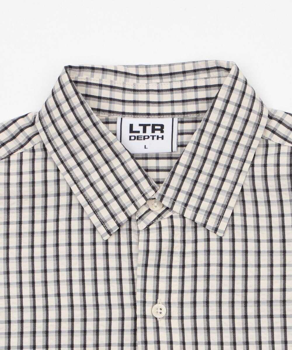 WEGO 【ユニセックス着用ITEM】ミニマムチェックロゴシャツ（SS） 