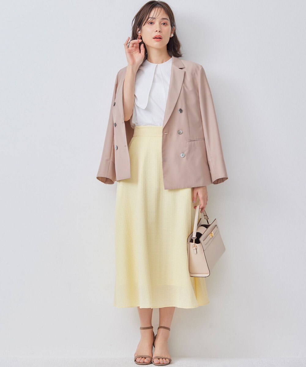 組曲 【WEB限定】シアーボイル ダブルブレストジャケット 