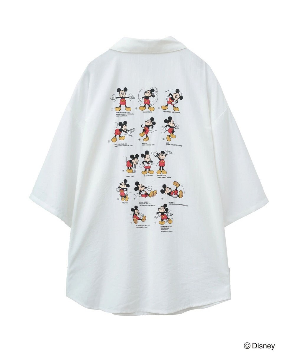 Green Parks ミッキーフレンド／体操プリント半袖シャツⅡ 