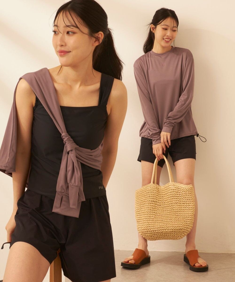 OP／FILA 【FILA】リゾート水着&カバーアップ4点セット 