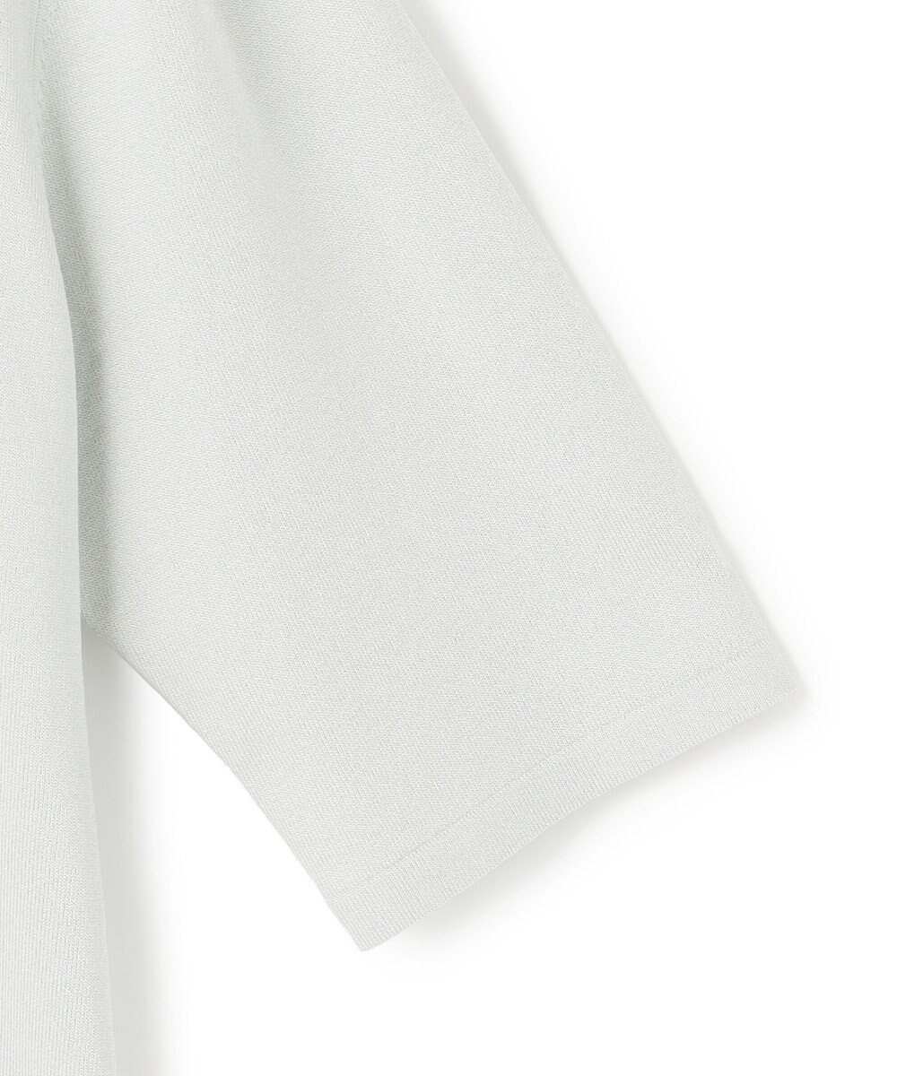 ICB L 【先行予約・WEB限定カラーあり】 シンセティックハイゲージ 半袖Vネックニット 