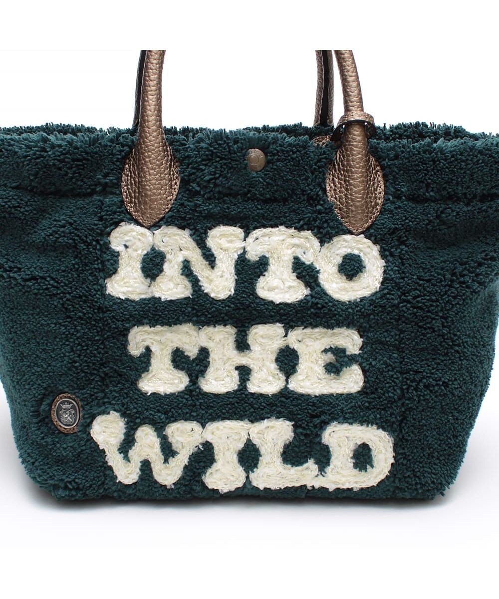 A.D.M.J. 【もこもこ】オスカー/コード刺しゅうキューブトート21cm(Dカン＋) 