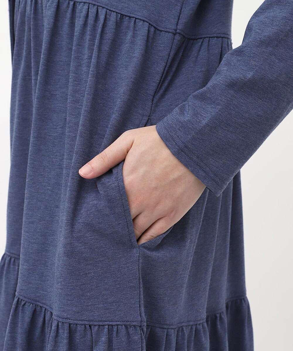 tsumori chisato SLEEP ツモリチサト ワンピース 長袖 ルームウェア 綿混(本体) レディース UNX555 /ワコール 