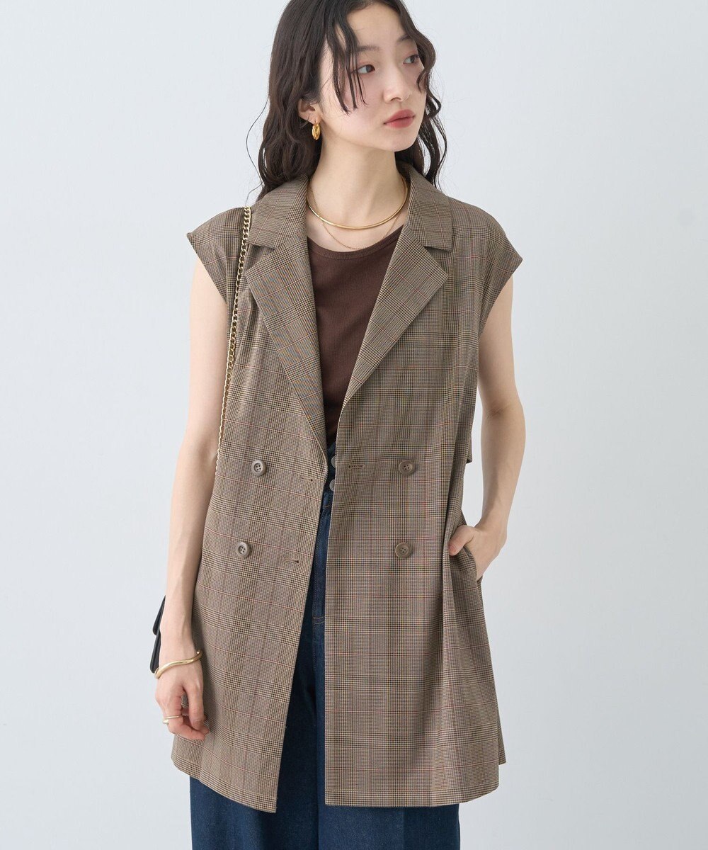 earth music&ecology ショートジレンチ 