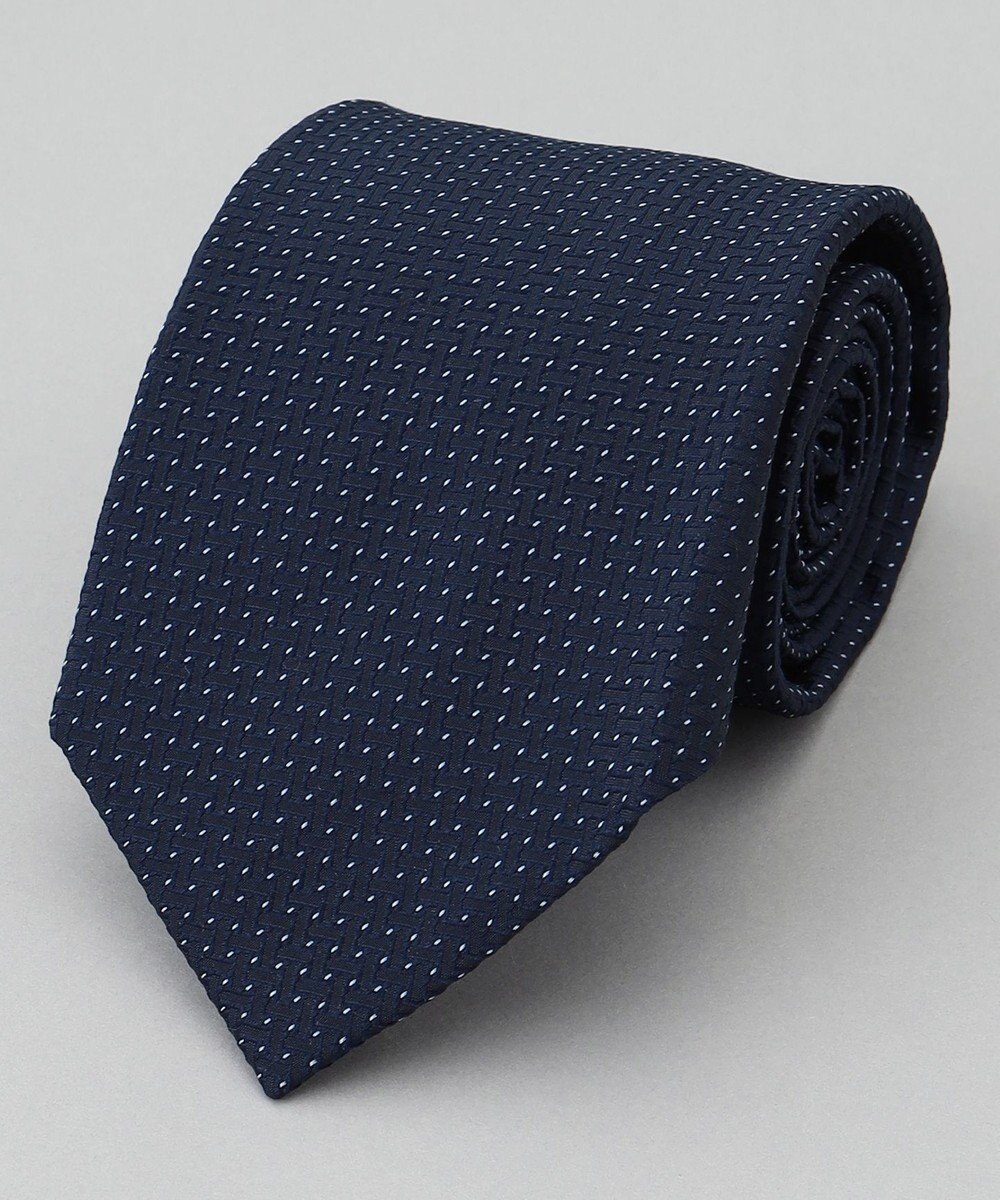 GOTAIRIKU GOTAIRIKU別注【日本製】シルク ネクタイ_小格子柄 