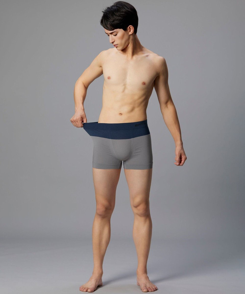 WACOAL MEN ボクサーパンツ【PANTS HOLIC X】ワンサイズ(S-LL) フロント快適Xマチ 立体成型 適度なフィット感 前閉じ 下着 GT3480 /ブロス バイ ワコールメン 