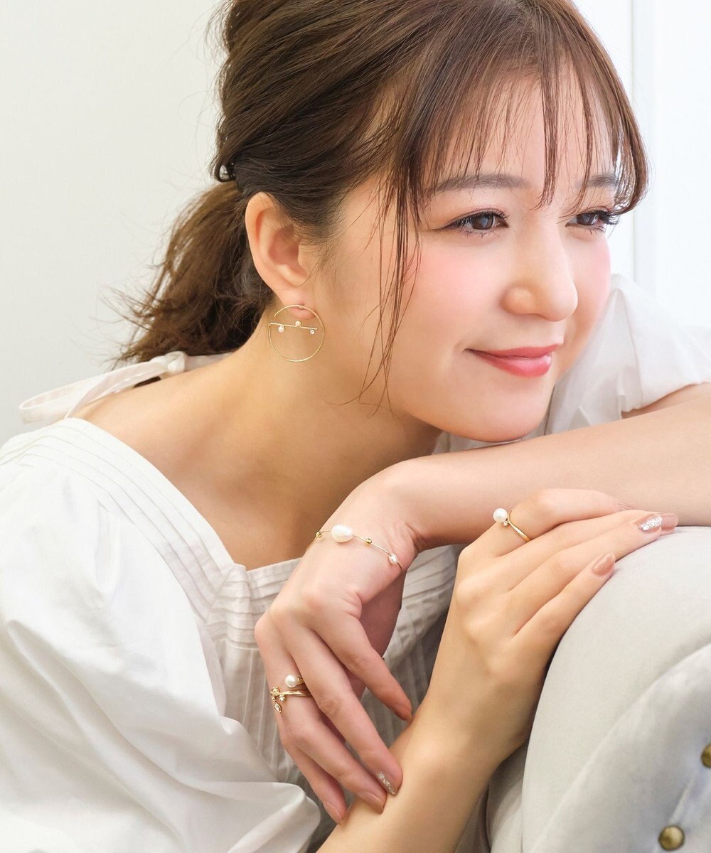 Phoebe エラボレイトパールピアス 