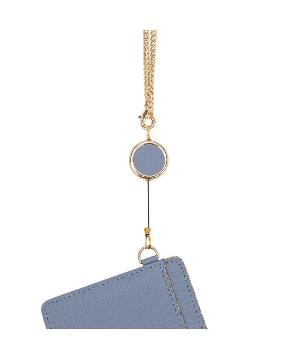 LANVIN en Bleu メラニー リール付きパスケース 