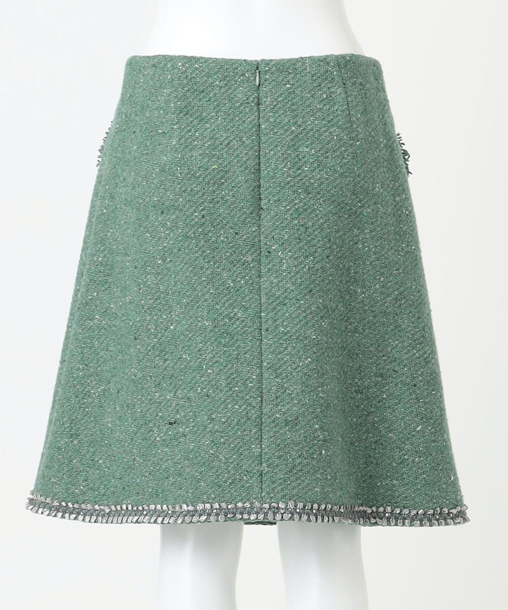 23区 【R(アール)】カラーツイード スカート 