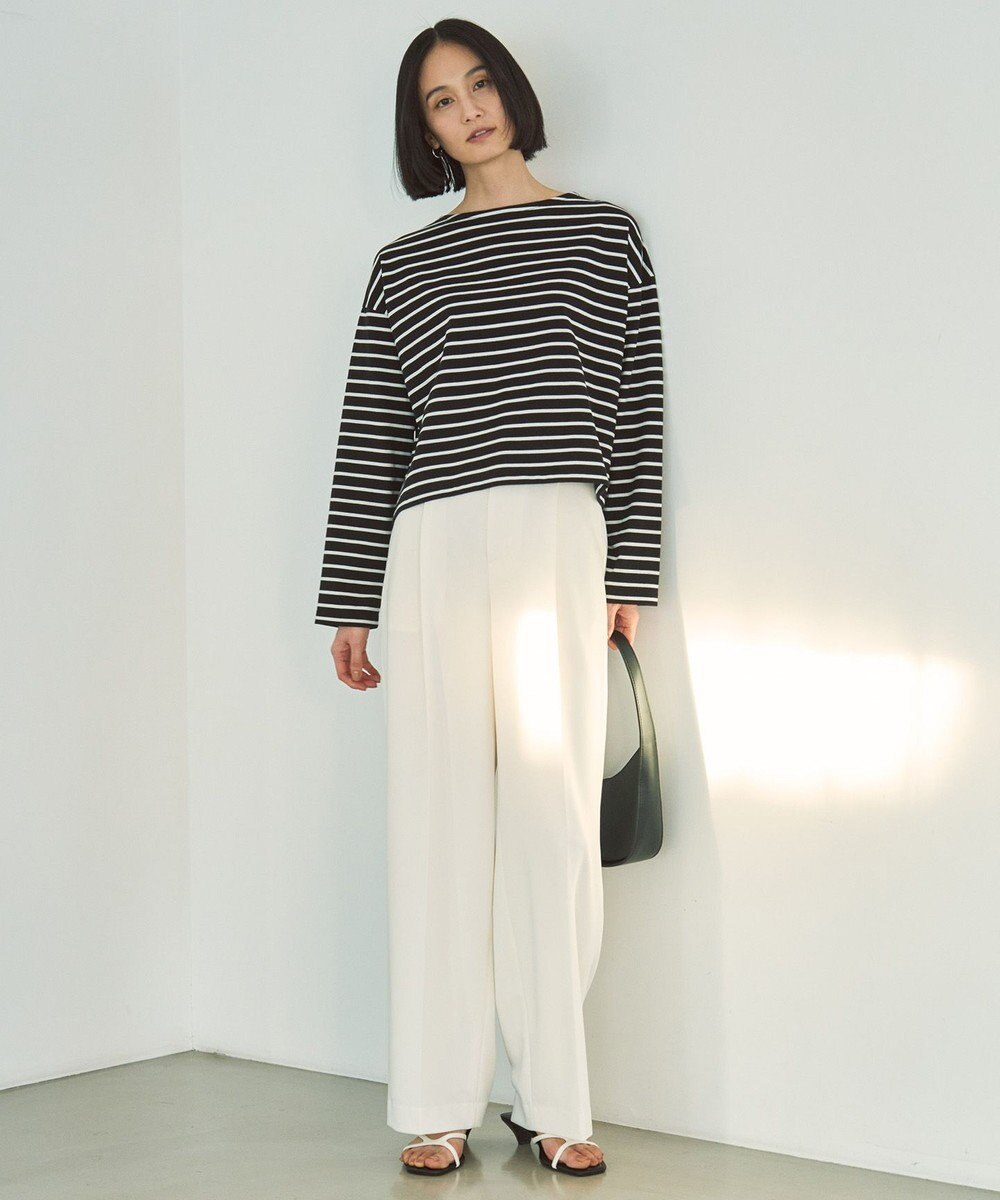 UNFILO イージーチノ ベルト付きパンツ 