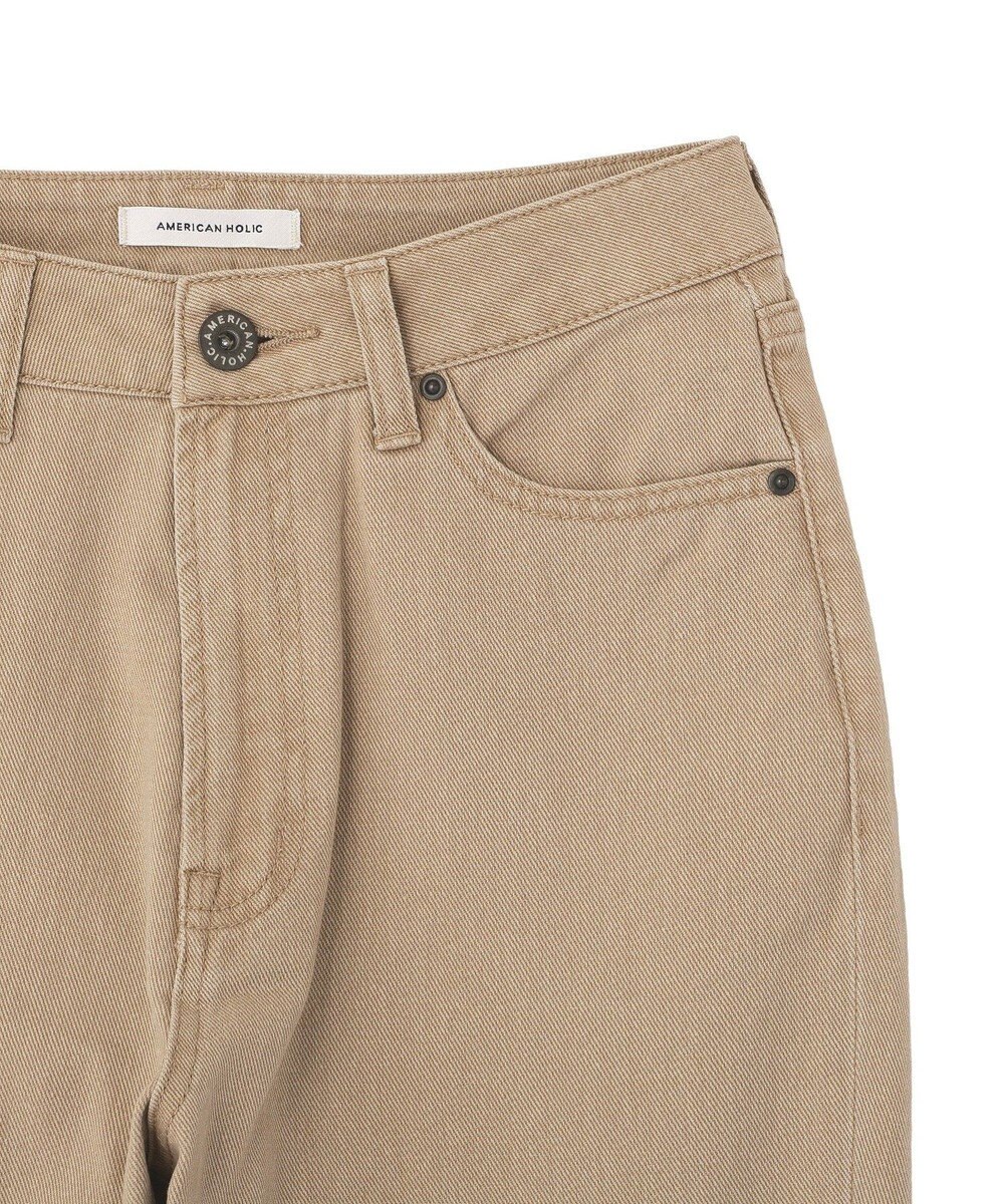 AMERICAN HOLIC ルーズストレートカラーデニムパンツ 