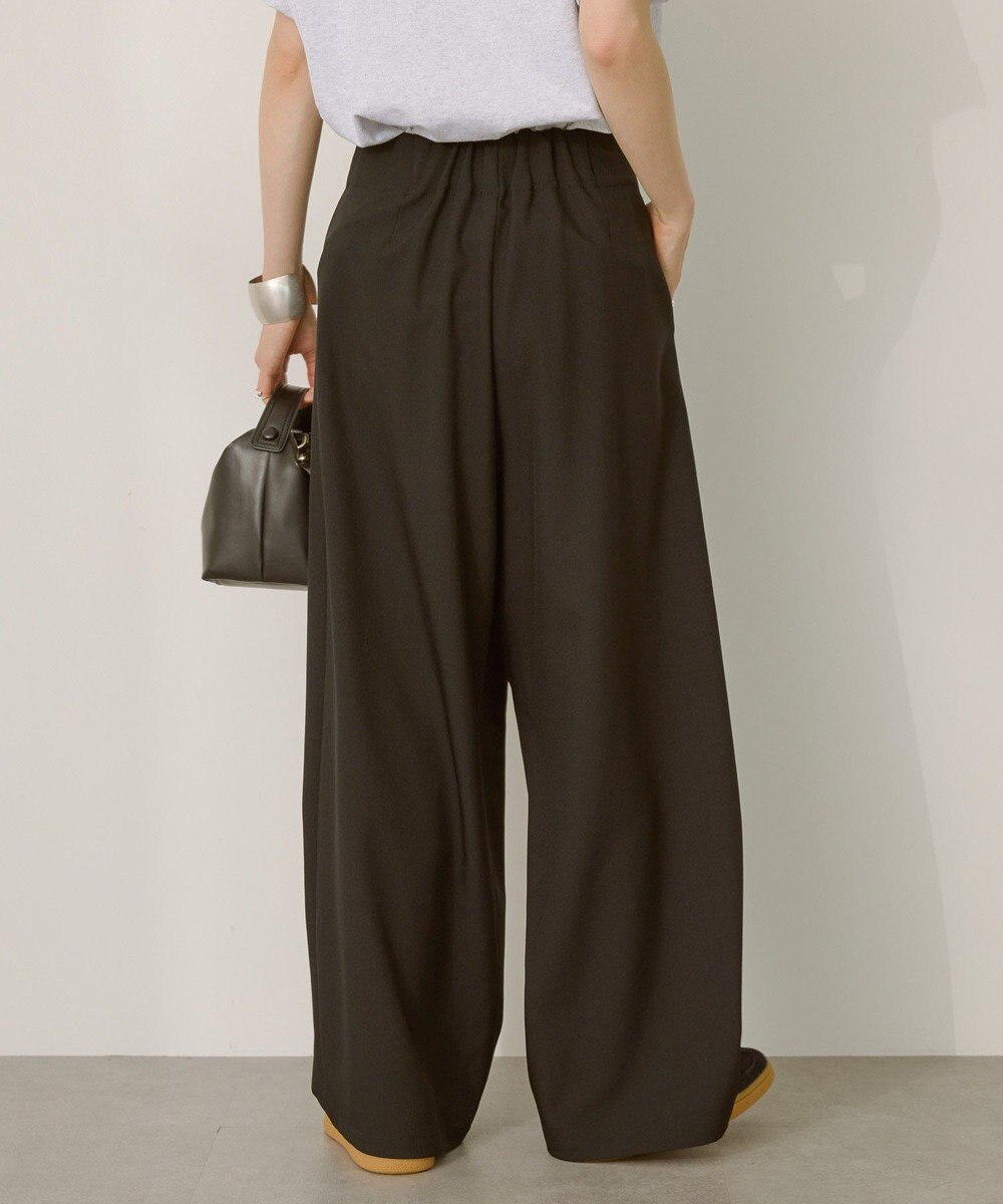 AMERICAN HOLIC タック　ラップワイドパンツ 